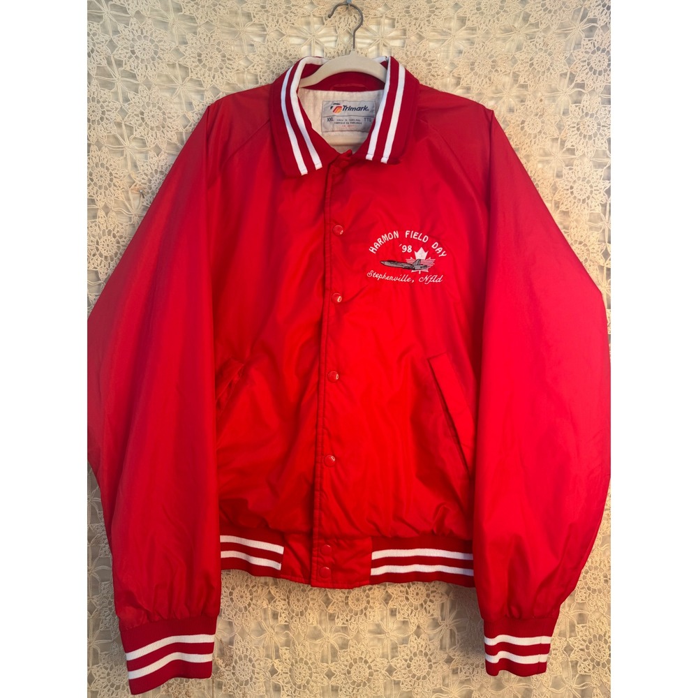 Vintage 90's Varsity Windbreaker‎ Harmon Field Day Sz XXL